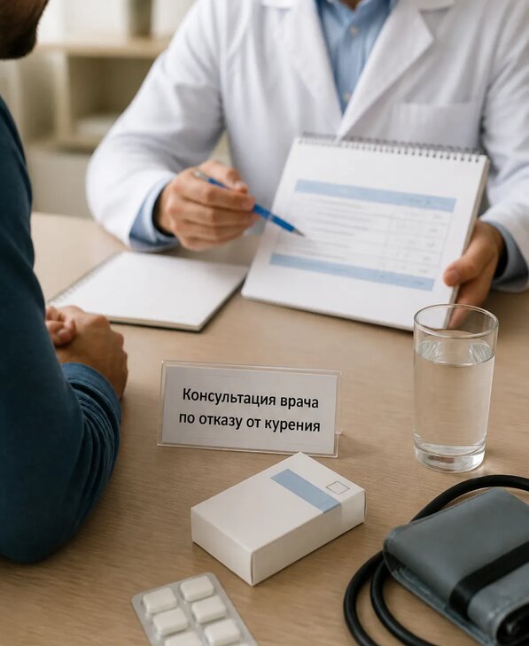 Консультация врача по отказу от курения для взрослых в Казани